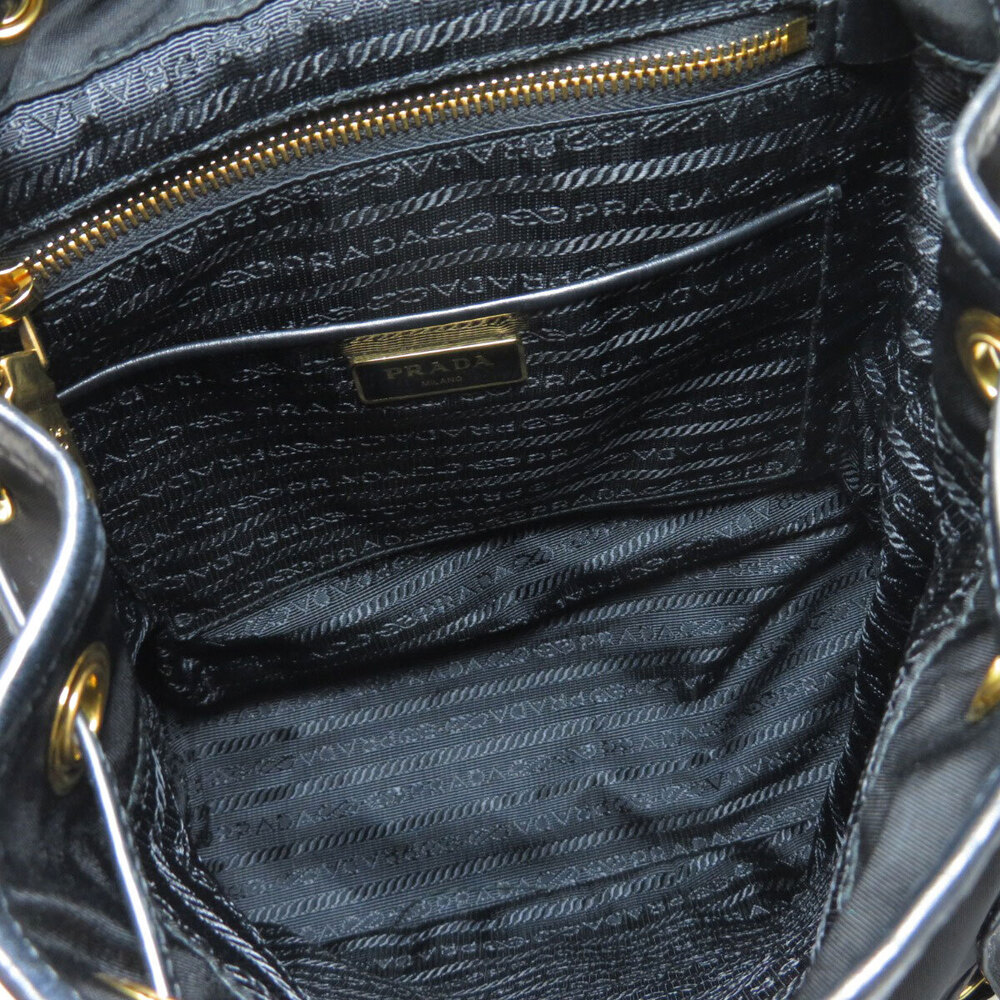 Prada logo Backpack Rucksack Daypack - Picture 5 of 11